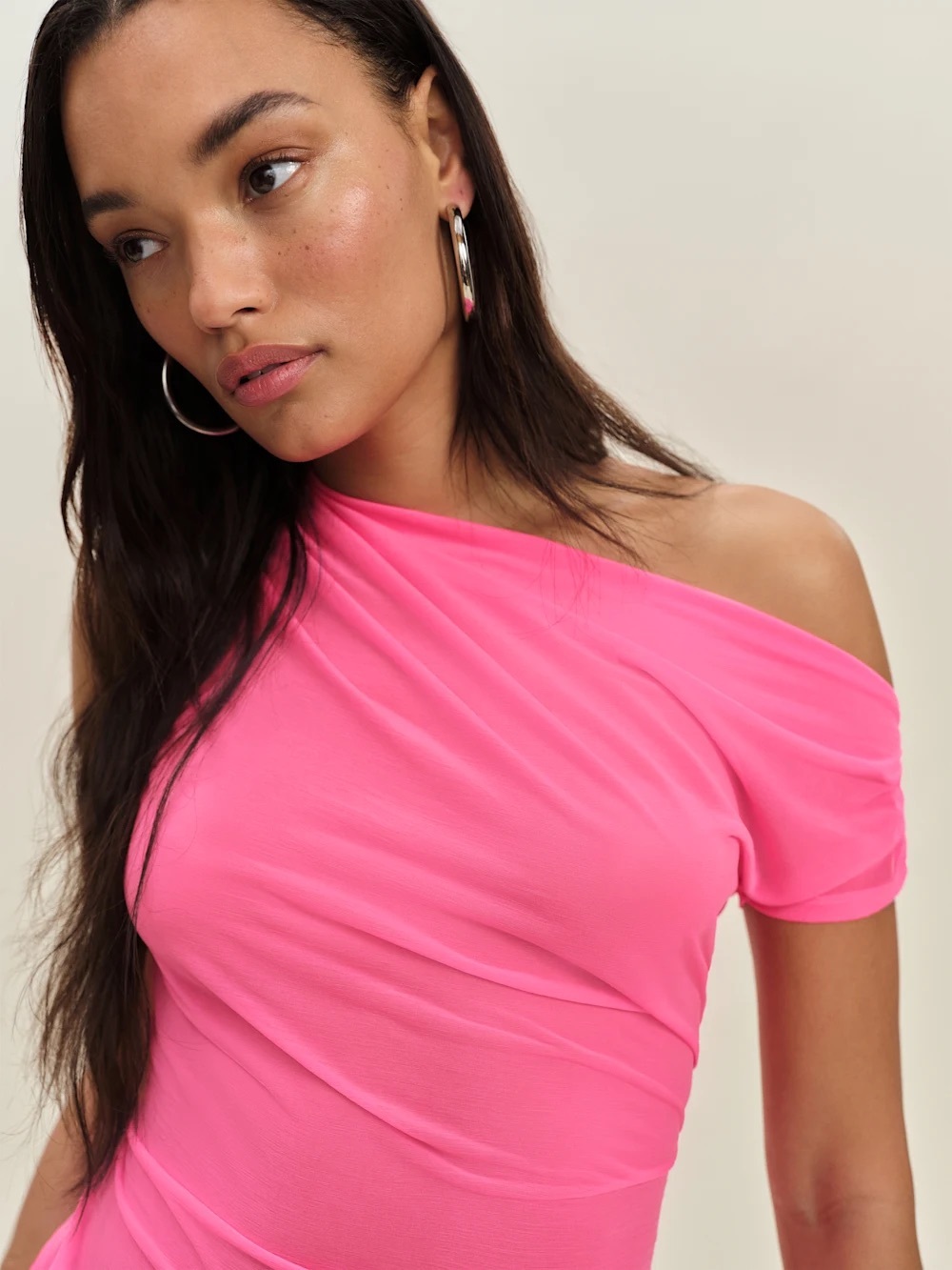 Reformation Belle Knit Top Pink - Size S